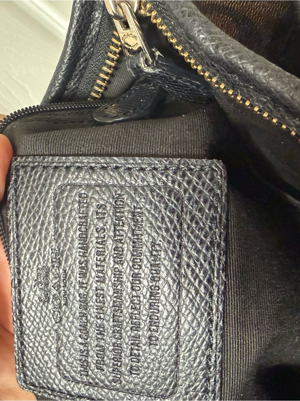Coach Signature File Crossbody Bag - Picture 16 of 16